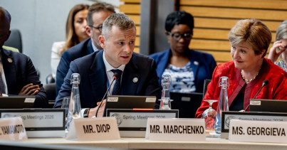 Бюджетна підтримка, перемовини з МВФ, Меморандум про відтермінування платежів з погашення боргу. Результати робочого візиту на Весняні збори МВФ та Світового банку